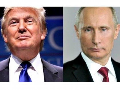 Trump and Putin AP