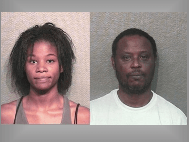 Ashley Nicole Richards and Brent Justice. alleged Animal crush video makers. (Houston Police Department Mugshots)