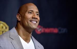 Dwayne Johnson saves puppies from drowning