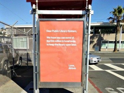 Airbnb ad in San Francisco