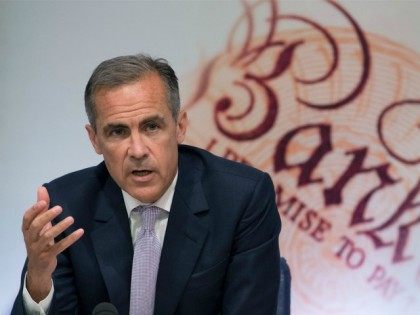 Bank of England governor mark carney