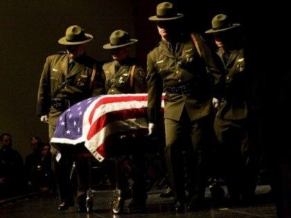 Border Patrol Funeral