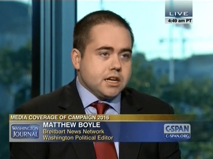 Breitbart's Boyle On C-SPAN: Breitbart News Network 'Getting More ...