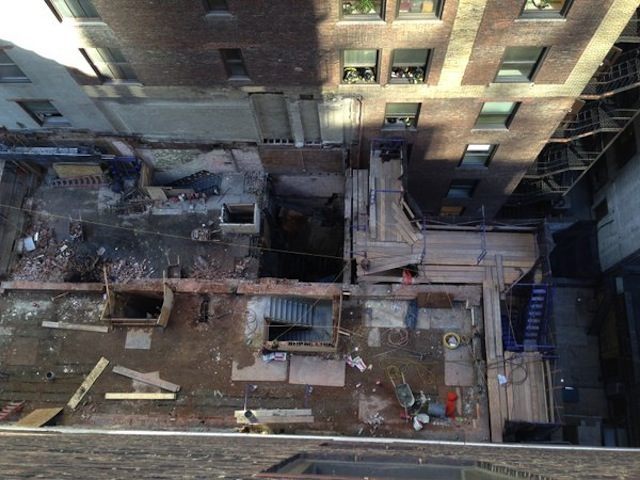 Photos: Building Collapse in Midtown Manhattan, One Dead
