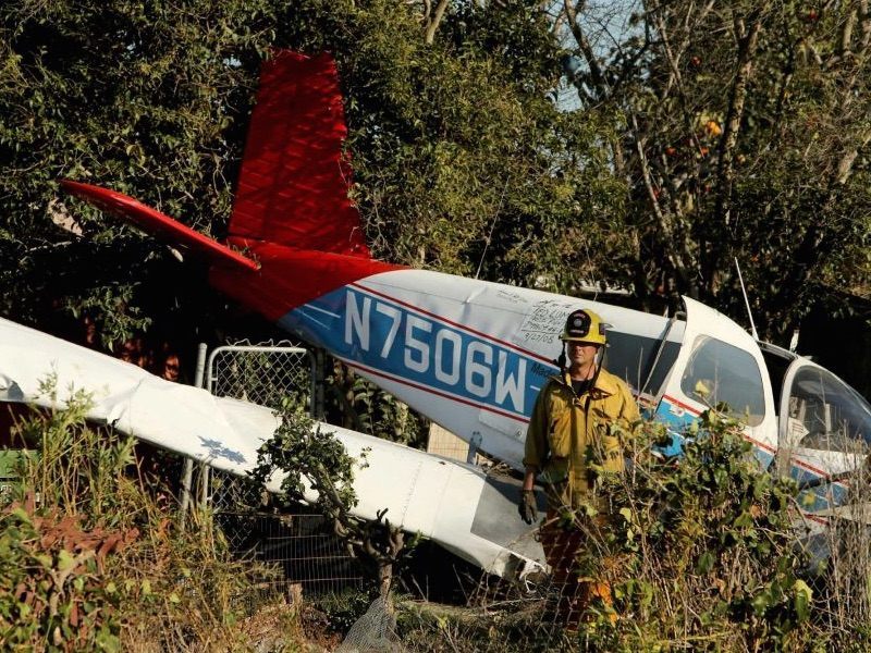 Straight into Compton A Small Plane Crash
