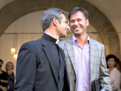 Gay Vatican Priest Fired Alessandra TarantinoAP