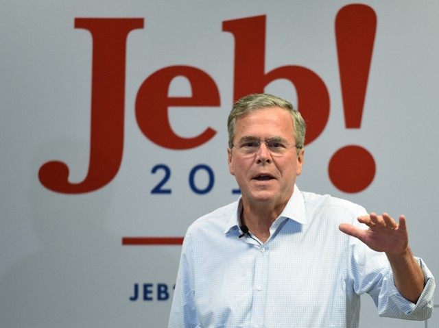 GOP Presidential Candidate Jeb Bush Campaigns In Las Vegas