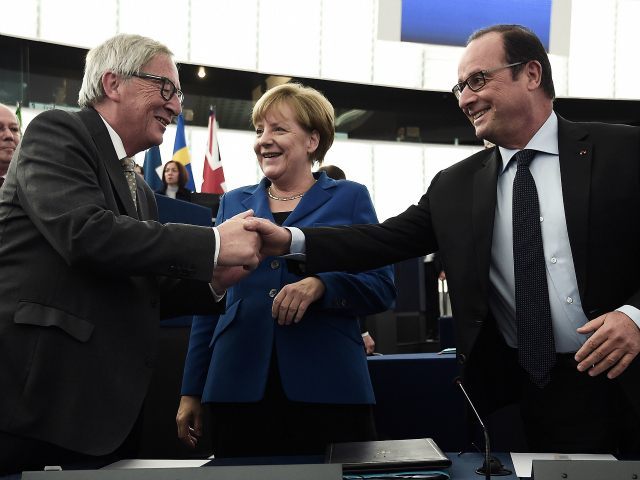 Hollande And Merkel