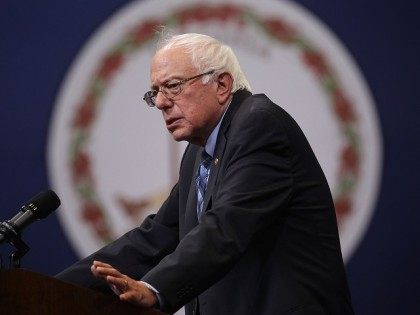 Democratic Presidential Candidate Bernie Sanders Holds Student Town Hall In Fairfax, Virgi
