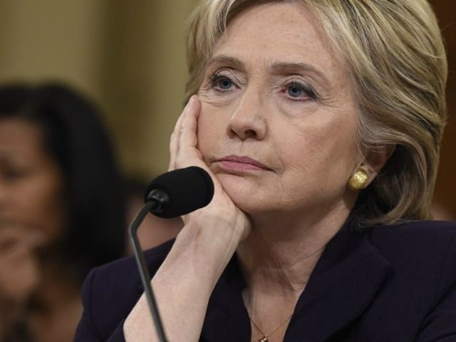 Former Secretary of State and Democratic Presidential hopeful Hillary Clinton testifies before the House Select Committee on Benghazi on Capitol Hill in Washington, DC, October 22, 2015. Clinton took the stand Thursday to defend her role in responding to deadly attacks on the US mission in Libya, as Republicans forged …