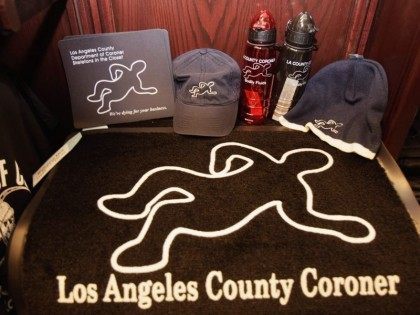 L.A. Coroner gear (Associated Press)