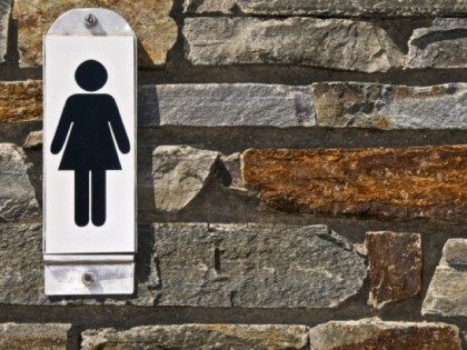 Ladies Restroom Sign