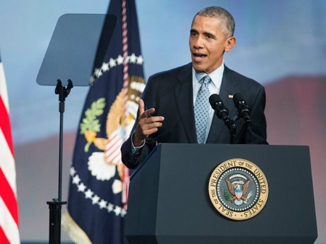 President Barack Obama addresses the International Chiefs of Police (IACP) annual conferen