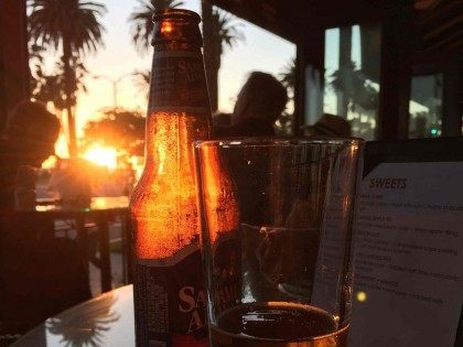 Santa Monica Beer (Joel Pollak / Breitbart News)