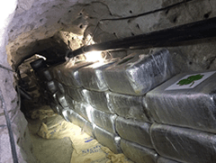 Agents with Homeland Security Investigations seized tons of marijuana form a massive narco