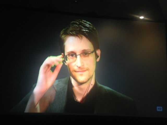 Snowden at Politicon (Adelle Nazarian / Breitbart News)
