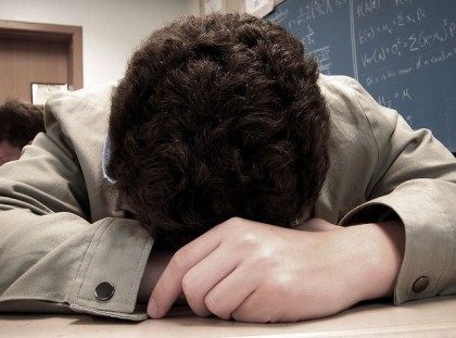 Student Asleep (Adrian Sampson / Flickr / CC)