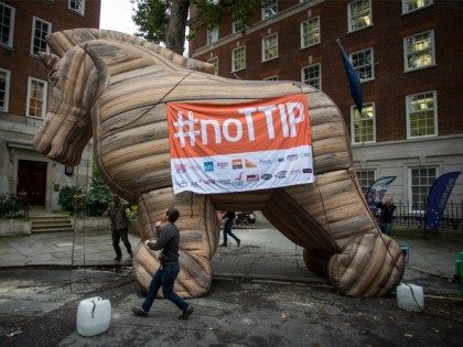 TTIP Petition Is Presented To The European Commission Getty