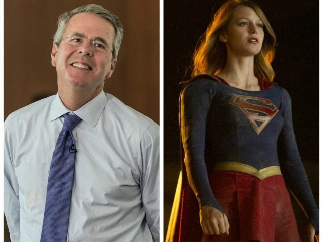 Supergirl Responds To Jeb Bush Calling Her Hot Im Glad Hes Excited 9589