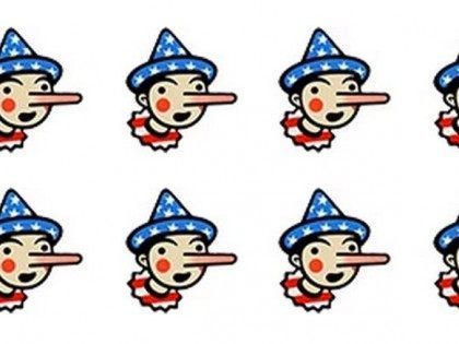 By awarding Democrat Hillary Clinton only two Pinocchios for her …
