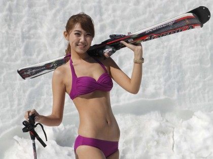 Bikini Snow (AFP / Getty)