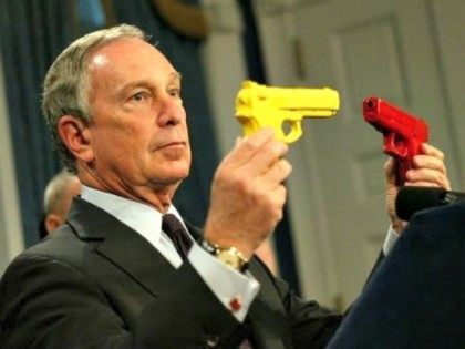 Bloomberg with Toy Guns AP