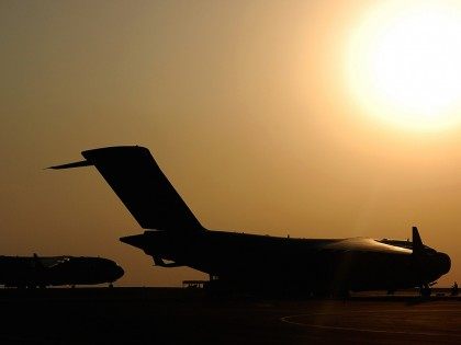 C-17 sunset (DVIDSHUB / Flickr / Cropped / CC)