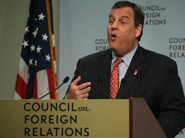 Republican presidential candidate, Gov. Chris Christie (R-NJ) speaks at the Council on For