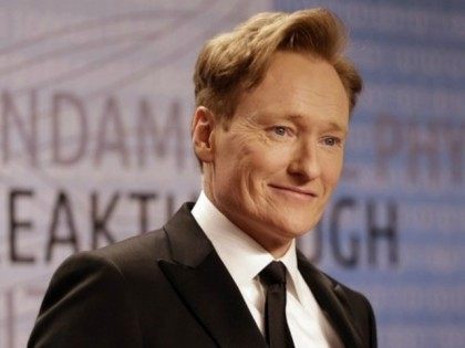 Talk show host Conan O’Brien, above, and Michelle Obama plan to entertain US troops duri