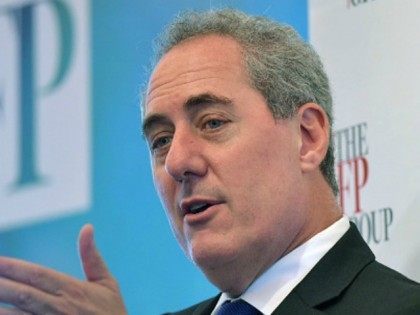 Trade Representative Michael Froman speaks during a Trade and Competitiveness Forum at the