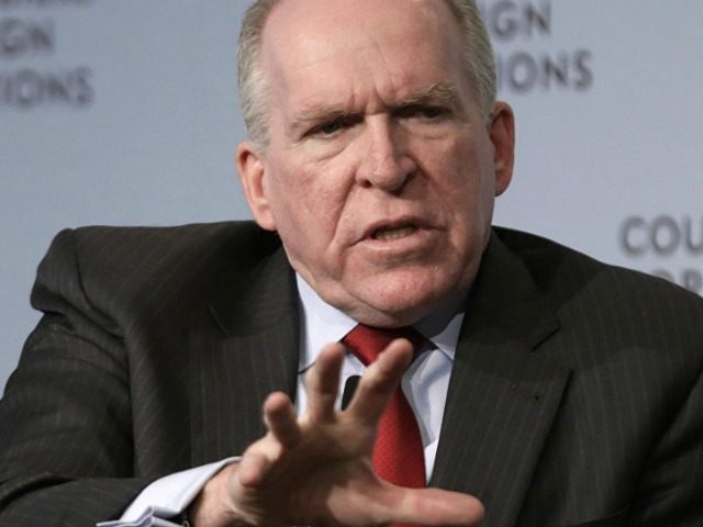 CIA Director John Brennan addresses a meeting at the Council on Foreign Relations, in New