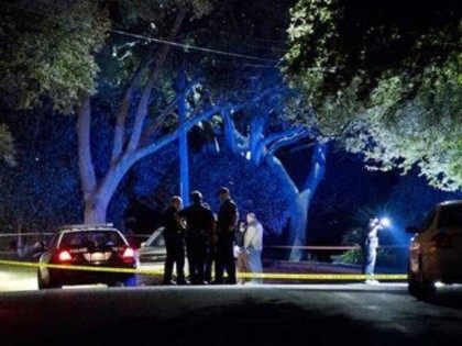 Judge shooting in Austin - Crime Scene - Crime Scene Photo Jay Janner-AP-AAS
