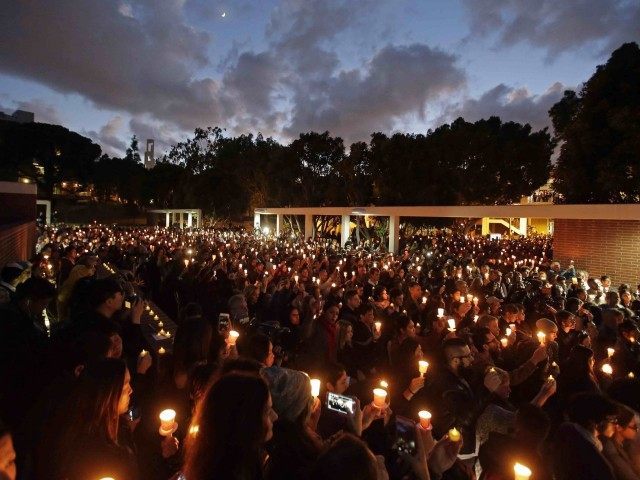 Nohemi Gonzalez memorial (Chris Carlson / Associated Press)