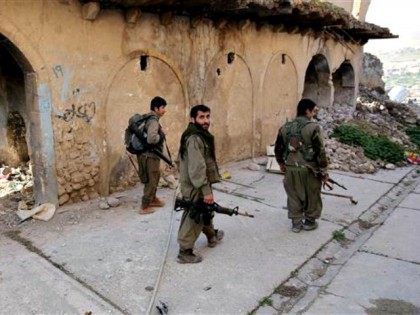 PKK in Sinjar, Iraq AP
