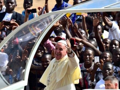 Pope in Uganda Giuseppe CacaceAP