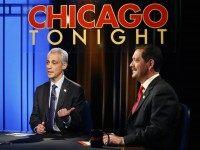 Rahm Emanuel and Jesus Chuy Garcia (Charles Rex Arbogast / Associated Press)