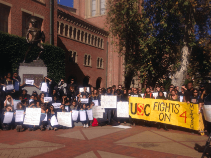 USC Millions Student March (Adelle Nazarian / Breitbart News)