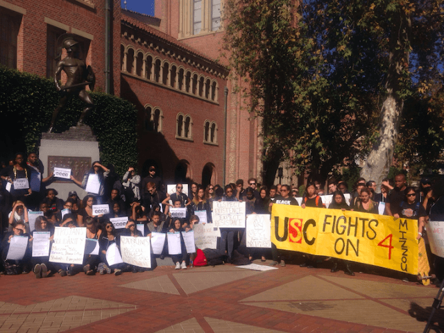 USC Millions Student March (Adelle Nazarian / Breitbart News)