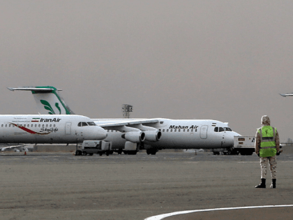 Iran Air and Mahan Air Planes