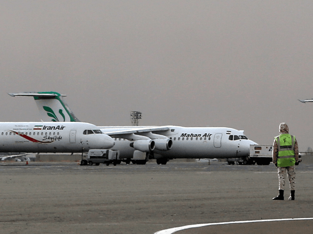 Iran Air and Mahan Air Planes