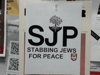 Stabbing Jews for Peace / Students for Justice in Palestine / SJP (@oklahomagoon / Twitter