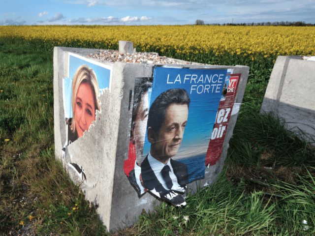 nicolas sarkozy marine le pen French elections