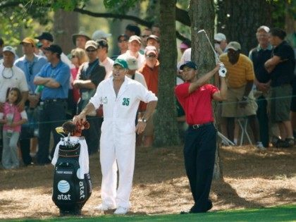 Tiger Woods Steve Williams Masters