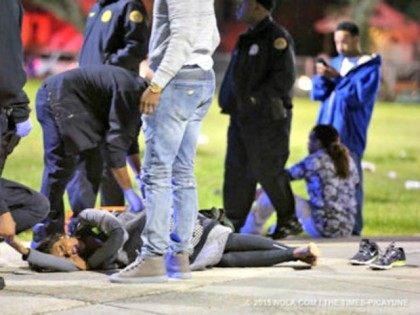 shooting in New Orleans Michael DeMockerThe Times-Picayune via AP