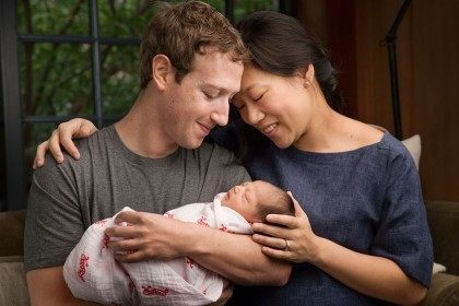 Mark Zuckerberg baby (Facebook)