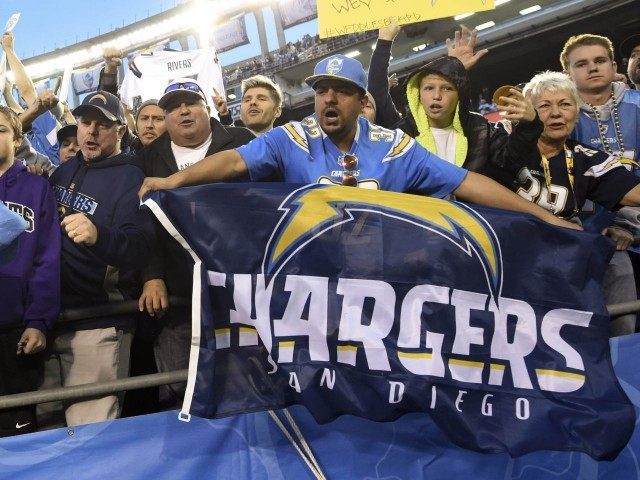 Chargers fans (Denis Poroy / Associated Press)