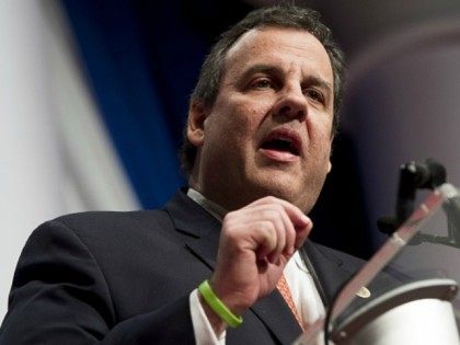 Governor Chris Christie of New Jersey speaks during the 2016 Republican Jewish Coalition P
