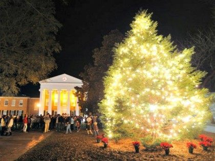 Christmas tree University of Mississippi