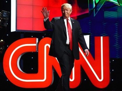 Donald Trump at CNN GOP Debate (Ethan Miller / Getty)
