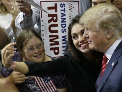 Donald Trump selfie (LM Otero / Associated Press)